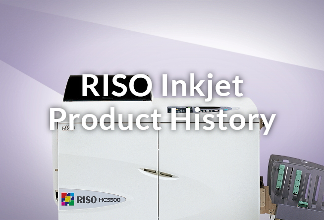 RISO Inkjet Product History
